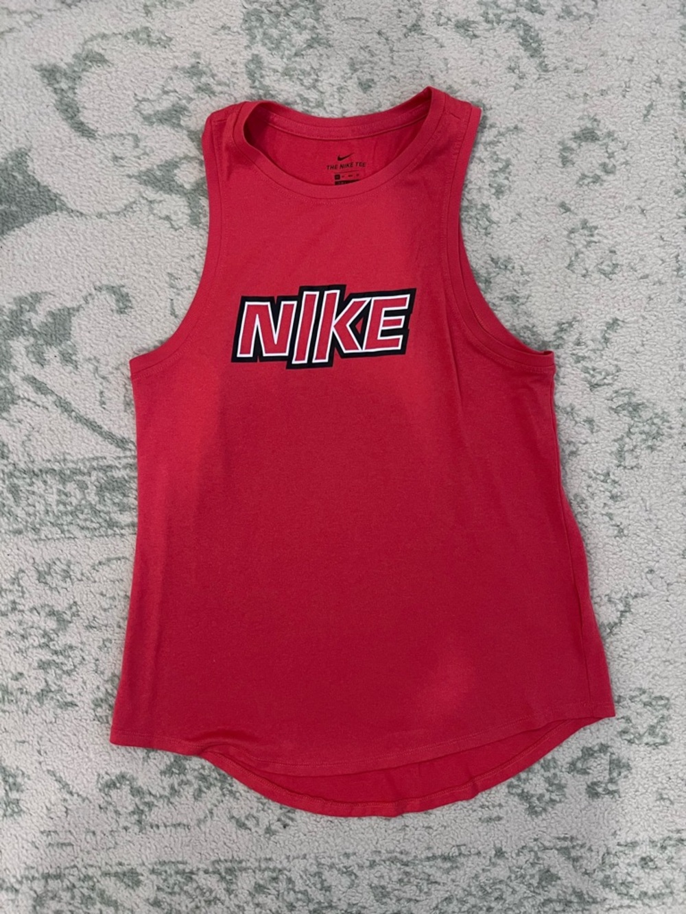 Nike Coral Graphic Tank Top